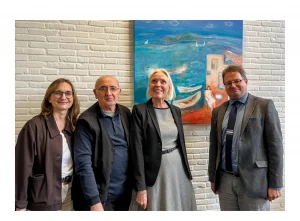 Abbildung von Sabine Temminghoff, Molla Demirel, Elisabeth Flechtner und Christian David Klein